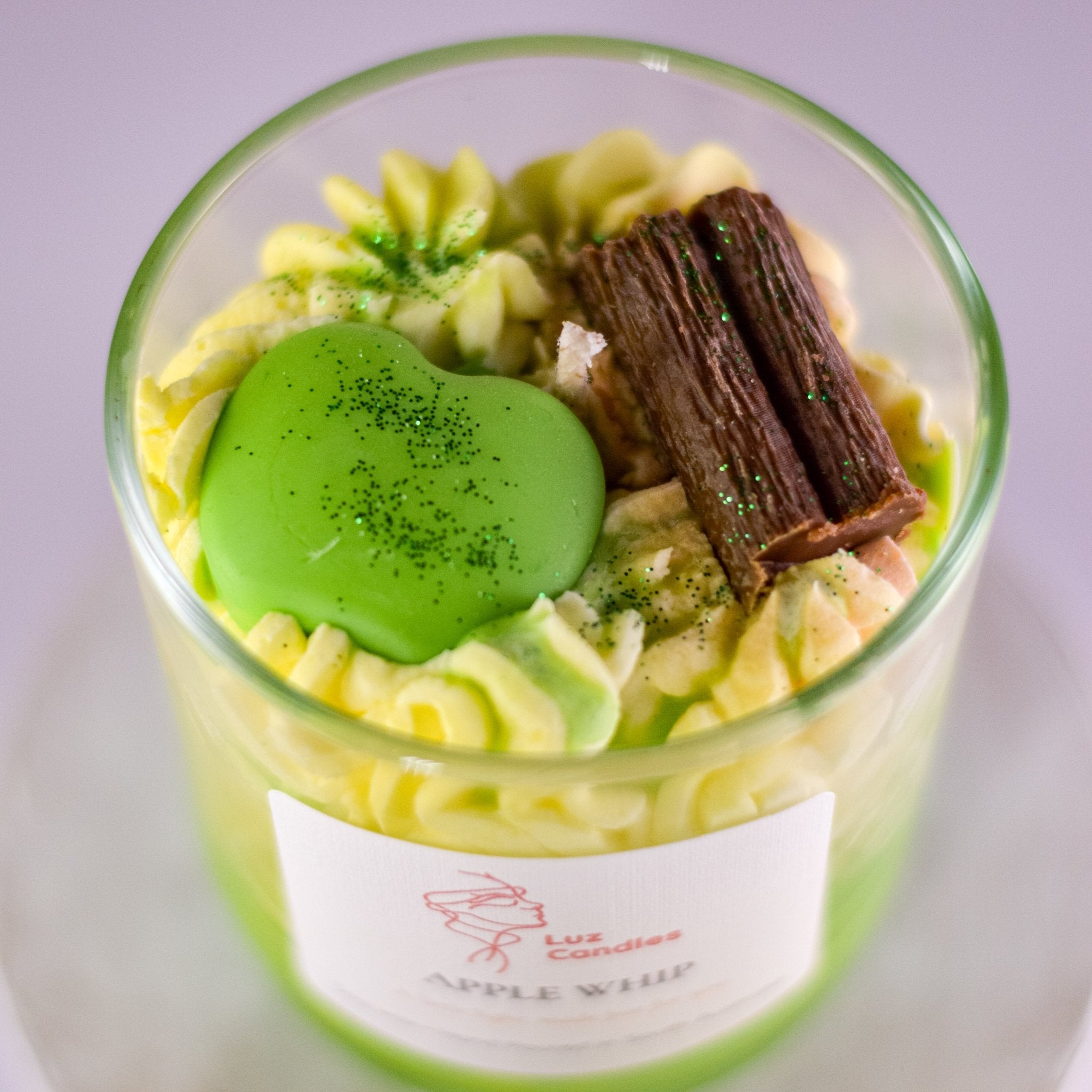 Luz Candles Au - Apple Whip Candle – Dessert-Inspired Soy Wax Candle