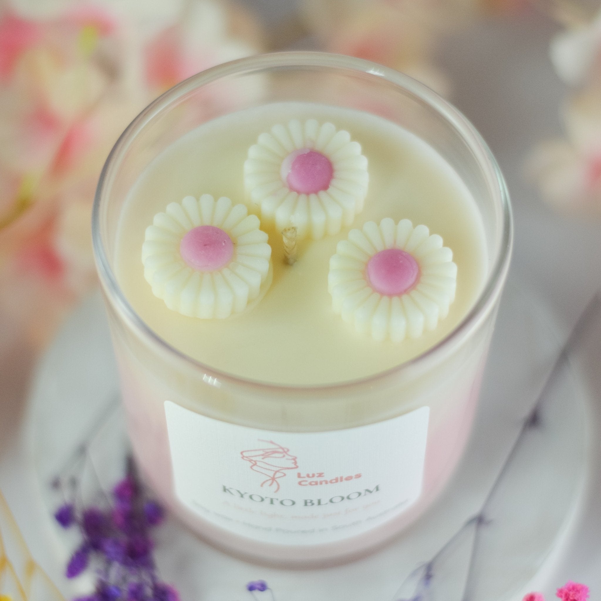Luz Candles Au - Kyoto Bloom - Japanese Honeysuckle Soy Wax Candle