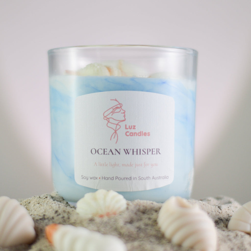 Luz Candles Au - Ocean Whisper - Soy Wax Candle