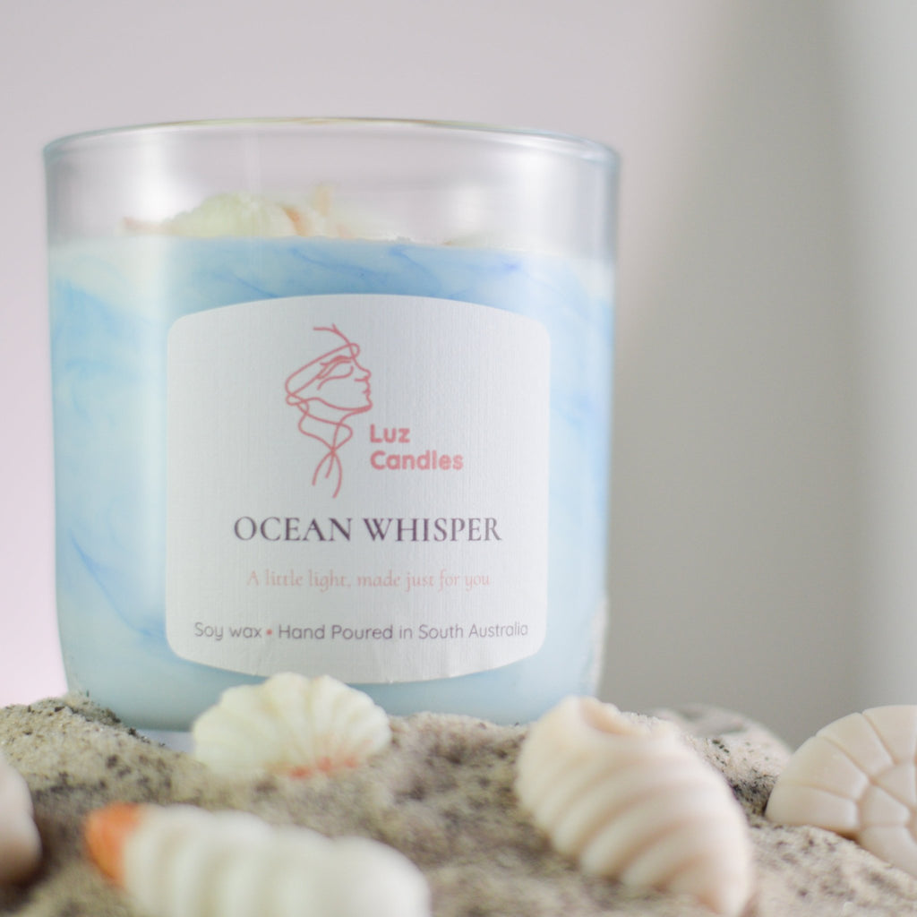 Luz Candles Au - Ocean Whisper - Soy Wax Candle