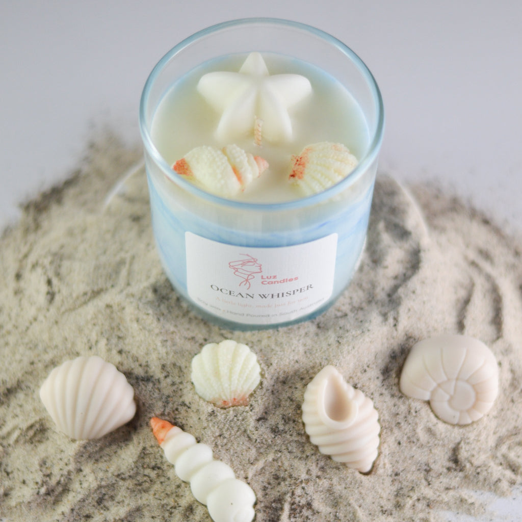 Luz Candles Au - Ocean Whisper - Soy Wax Candle